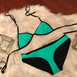 Neoprene Triangl Bikini